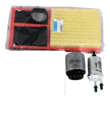 Kit Filtros Aire Aceite Gasolina Vw Vento 1.6 14 - 20