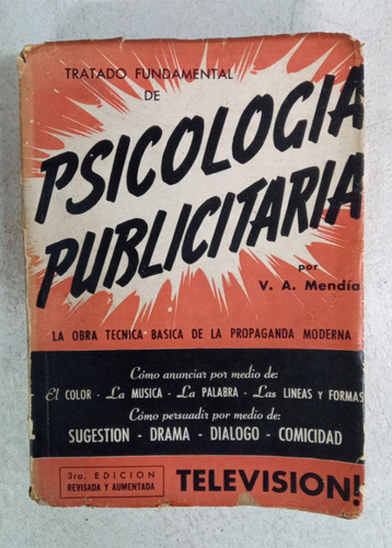 Psicologia Publicitaria - V A Mendia - Tecnica Y Ciencia