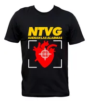 Comprar Remera Negra No Te Va Gustar Suenan Las Alarmas Ntvg Rock