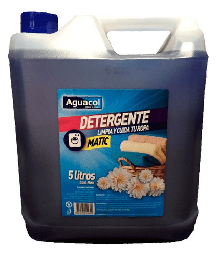 Detergente Aguacol 5 Litros (reparto Comunas Seleccionadas)