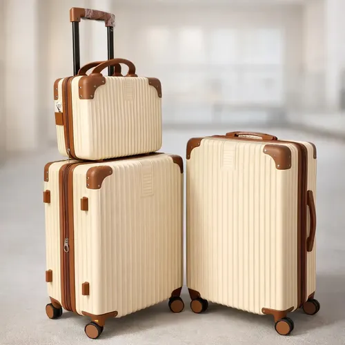 Mala De Viagem Kit 10+23+frasqueira Kit Com 3 Peças