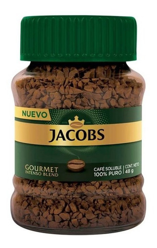 Café Soluble Gourmet Intenso Blend Jacobs 48g Liofilizado