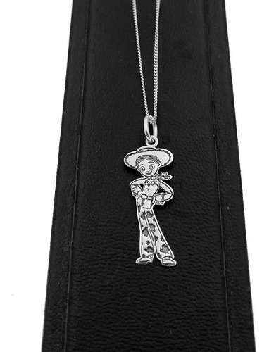 Dije Y Cadena Jessie Toy Story Plata 925 Envio Gratis