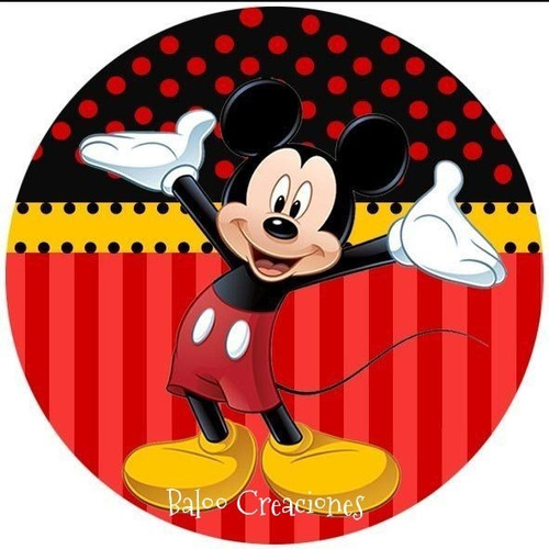Imagen 4 de 8 de Tags Etiquetas Personalizadas Mickey X10