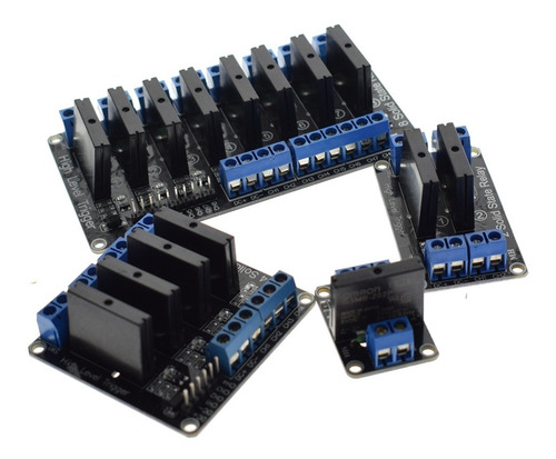 Imagen 2 de 4 de Rele De Estado Solido (ssr) 4 Canales 5vdc G3mb-202p