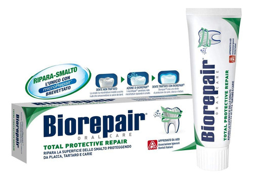 Pasta De Dientes Biorepair Total Protective Repair 75ml Ital