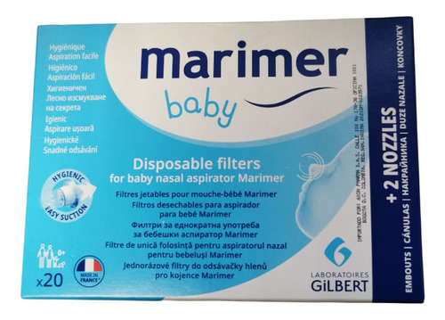 Fitro Desechable Marimer Baby Para Aspirador X 20