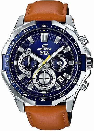 Reloj Casio Edifice Cronógrafo Efr-554l-2av - 100% Original 