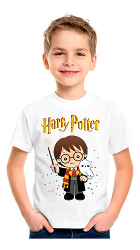 Remera Harry Potter, Unisex, Varios Talles Y Diseños.