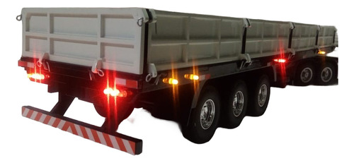Caminhao Scania C/carreta Carga Seca Esc:1/24 Truck Personal