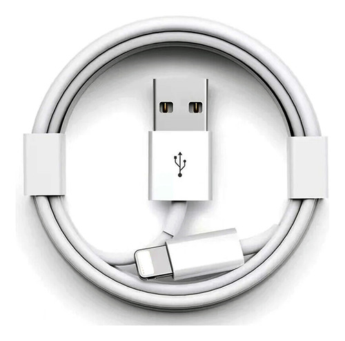 Cable Cargador 1m Compatible iPhone 7/8/x/x/xr/xs iPad 4/5/6