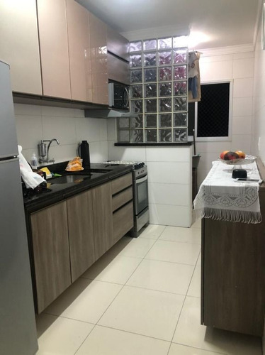 Imagem 6 de 27 de Apartamento Frente Rua Semi Mobiliado, Com 3 Dormitórios, Varanda Gourmet À Venda, 88 M² Por R$ 540.000 - Vila Guilhermina - Praia Grande/sp - Ap3678