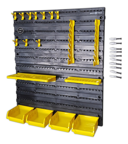 Painel De Ferramentas 18 Pçs Oganizador De Parede Maxx Tools