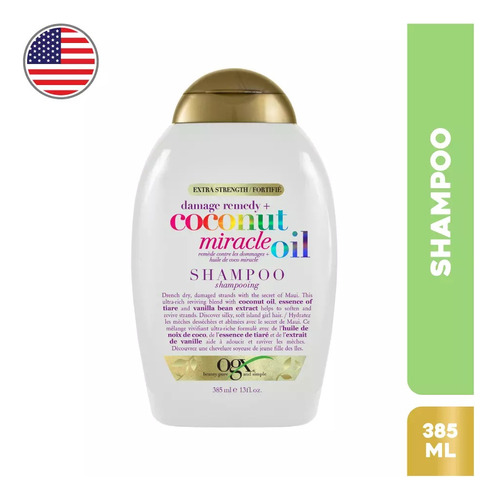 Ogx Shampoo Coconut Miracle Oil 385ml