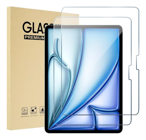2 Micas Cristal Templado Para iPad Air 11 M2