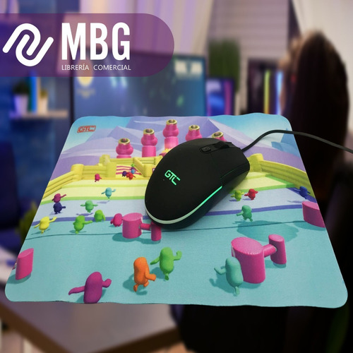 Imagen 4 de 6 de Combo Gamer Mouse Y Pad Gtc Cbg-019
