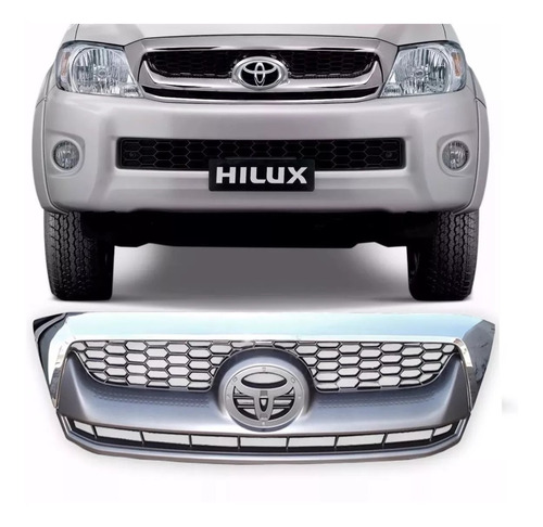 Grade Dianteira Toyota Pick Up Hilux Srv 2009 2010 2011