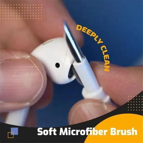 Pluma Limpiadora De Audífonos Con Kit De Limpieza