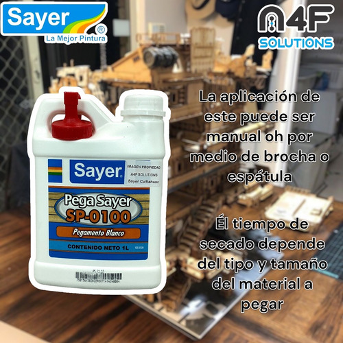 Pegamento Blanco Pega Sayer Sp-0100.30 1 Pza