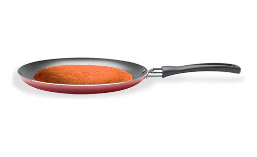 Panquequera En Aluminio Brinox 22cm Línea Chilli Cherry