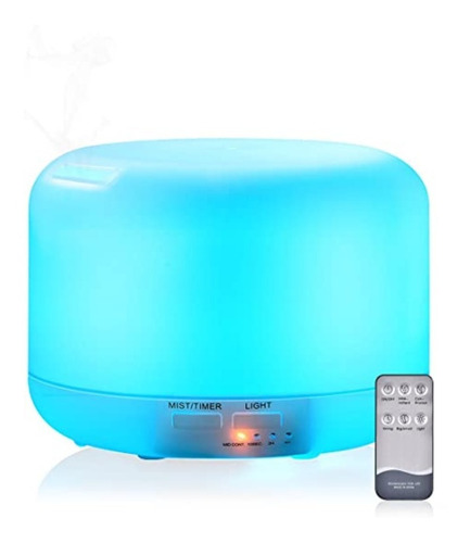 Difusor De Aromas Humidificador De Aire 300ml Luz Led Kp-300