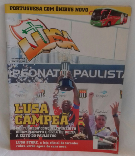 Revista - Portuguesa De Desportos Campeã Paulista 2013 Lusa