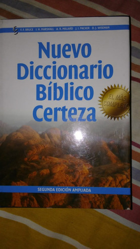 Nuevo Diccionario Bíblico Certeza