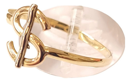 Anillo 3 Oros 18kts Calado 1,4grs N° 22 1,1cm Alto Brumat