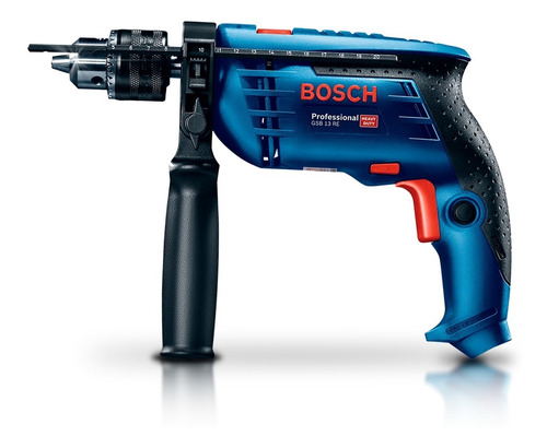 Imagen 3 de 7 de Taladro Percutor Bosch 750w 3800rpm 13mm Maletin Heavy Duty