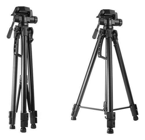 Tripé Compacto B-max Bmg-13 Para Smartphone E Câmera Até 3kg Cor Preto