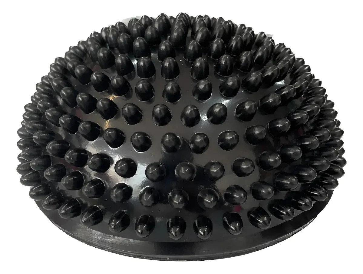 Spike Ball Propiocepcion Mini Bosu Equilibrio Fisio Colores Color Negro