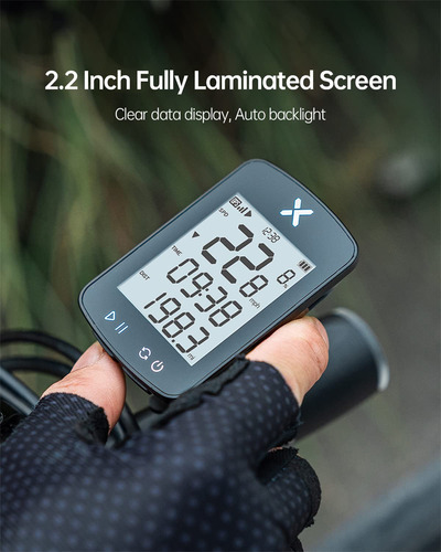 Computadora De Bicicleta Xoss G Gen2 Gps Bluetooth Negra Negro