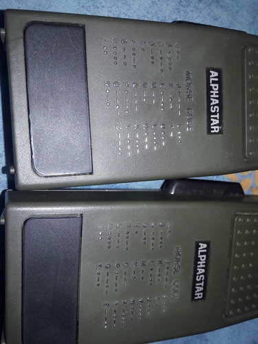 Rádio Comunicador Antigo Alpha Star Walkie Talkies (Usado)