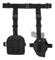 Comprar Piernera Doble Pistolera Universal Porta Cargadores Cinturon