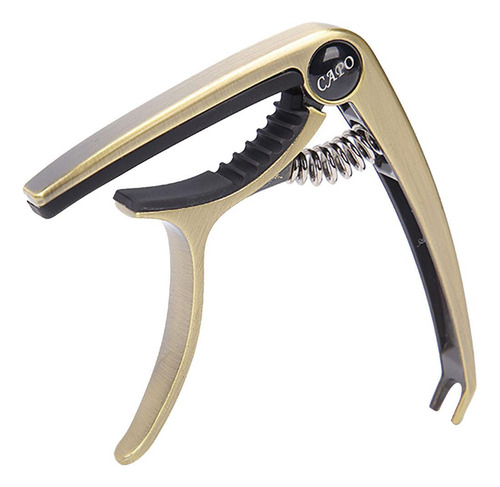 Capo De Guitarra, Para Guitarra Acústica Y Bronce