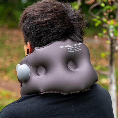 Almohada Inflable Para Acampar, Cojín Inflable, Almohada De