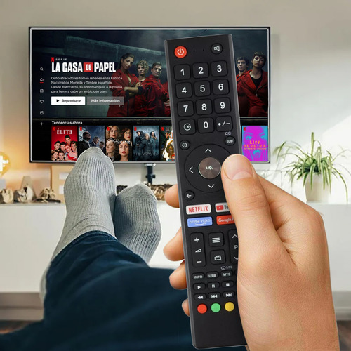 Control Remoto Compatible Con Hyundai Smart Tv Hyled5015a4km