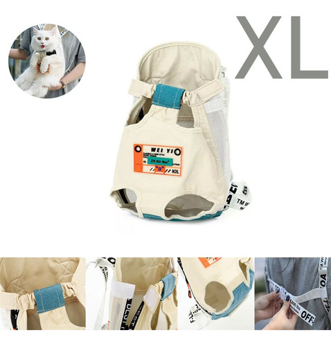 Mochila Delantera Transportadora Para Mascotas Moto Bike X1