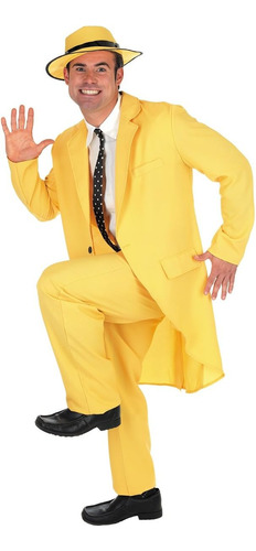 Disfraz De Hombre Amarillo Adulto Fun Shack, Disfraz De Zoot