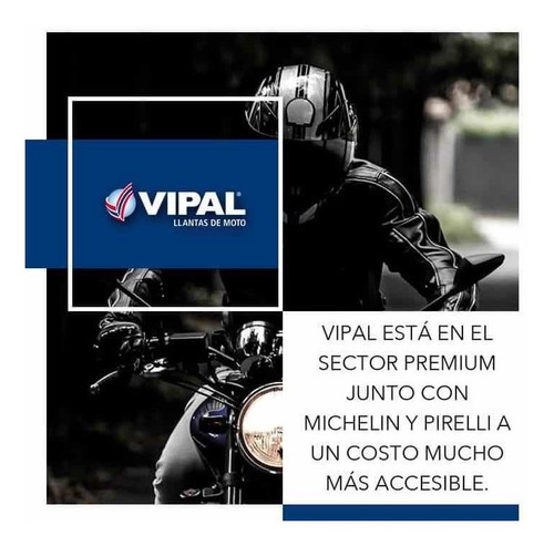 Vipal 140/80-18 Tt Doble Propósito Uso Con Cámara M/c 70s