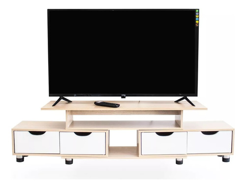 Mueble Mesa Para Tv Moderna Minimalista Resistente Ligero