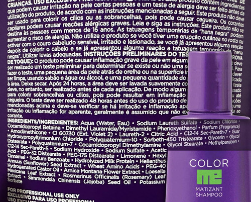 Kuul Matizant Shampoo 33,81 Onças - Shampoo Roxo - (cor Líqu