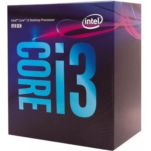 Processador Intel Core I3-8100 3.6ghz 6mb Lga 1151 65w Coffe