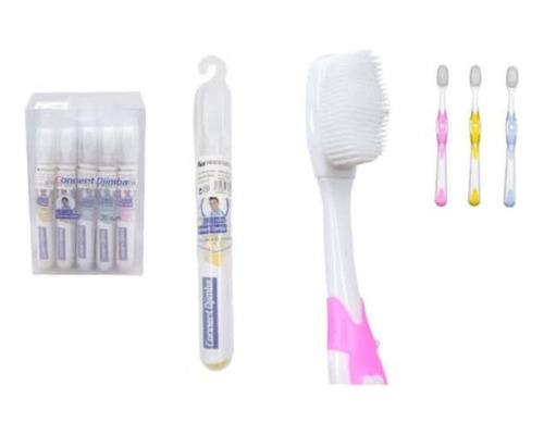 Cepillo Dental Con Estuche Plástico Pack 20 Unidades 