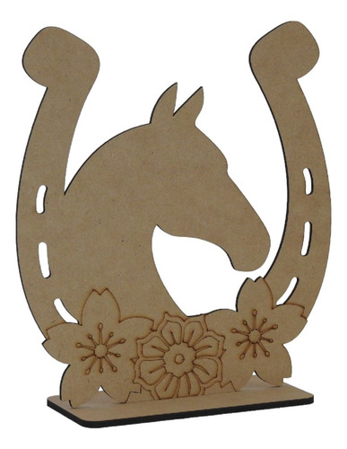 6 Centros De Mesa Vaqueros De Madera Mdf