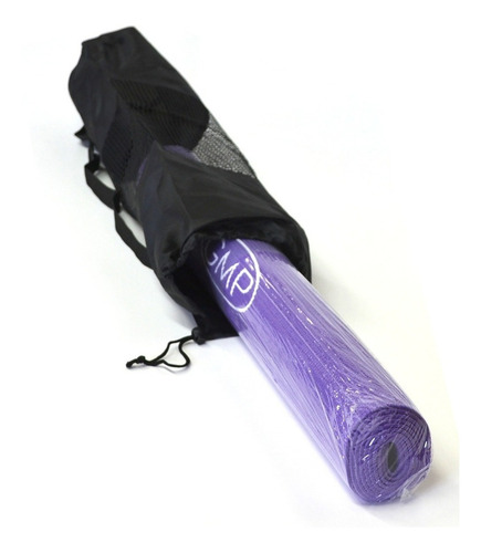 Bolso Porta Yoga Mat Colchoneta Negro Gmp - Liviano