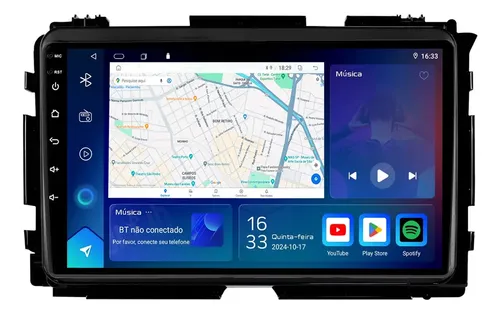 Multimidia Hrv 16/21 9p Adak Octacore Carplay 4g 64gb