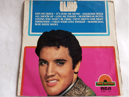 Lp Elvis Presley Disco De Ouro 1977 