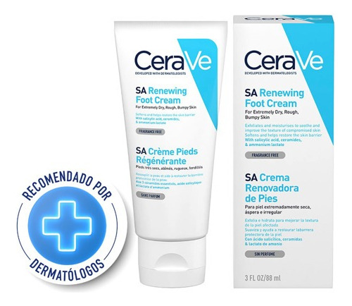  Crema Para  Pies Cerave Crema Renovadora De Pies Cerave Cre