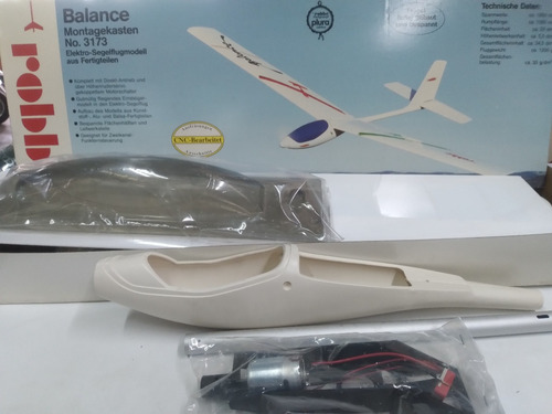 Planeador Minitermico Aeromodelismo Con Motor 1.60 Mts Arf